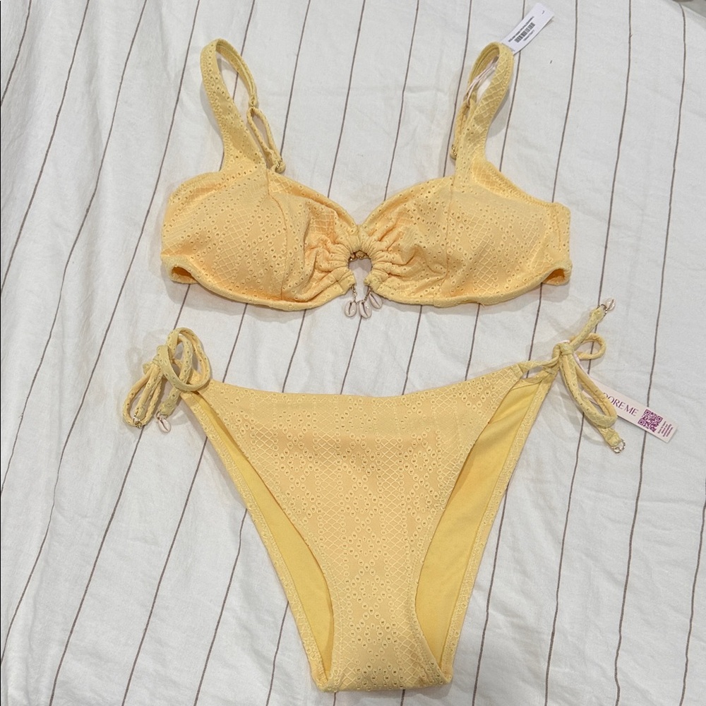 Adore Me Sunny Yellow Bikini Set